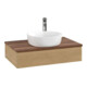 V&B Waschtischunterschrank mit Frontstruktur Antao 80x19x50cm, HL, WBP w. wal, hon. Oa-3