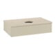 V&B Waschtischunterschrank mit Frontstruktur Antao 80x19x50cm, WBP botti., si Gr m Lac-1
