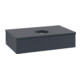V&B Waschtischunterschrank mit Frontstruktur Antao 80x19x50cm, WBP-farbe Lac, md bl. m Lac-1