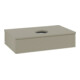 V&B Waschtischunterschrank mit Frontstruktur Antao 80x19x50cm, WBP-farbe Lac, st. Gr m Lac-1