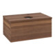V&B Waschtischunterschrank mit Frontstruktur Antao 80x36x50cm, HL, WBP-farbe w. wal, w. wal-1