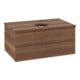 V&B Waschtischunterschrank mit Frontstruktur Antao 80x36x50cm, HL, WBP-farbe w. wal, w. wal