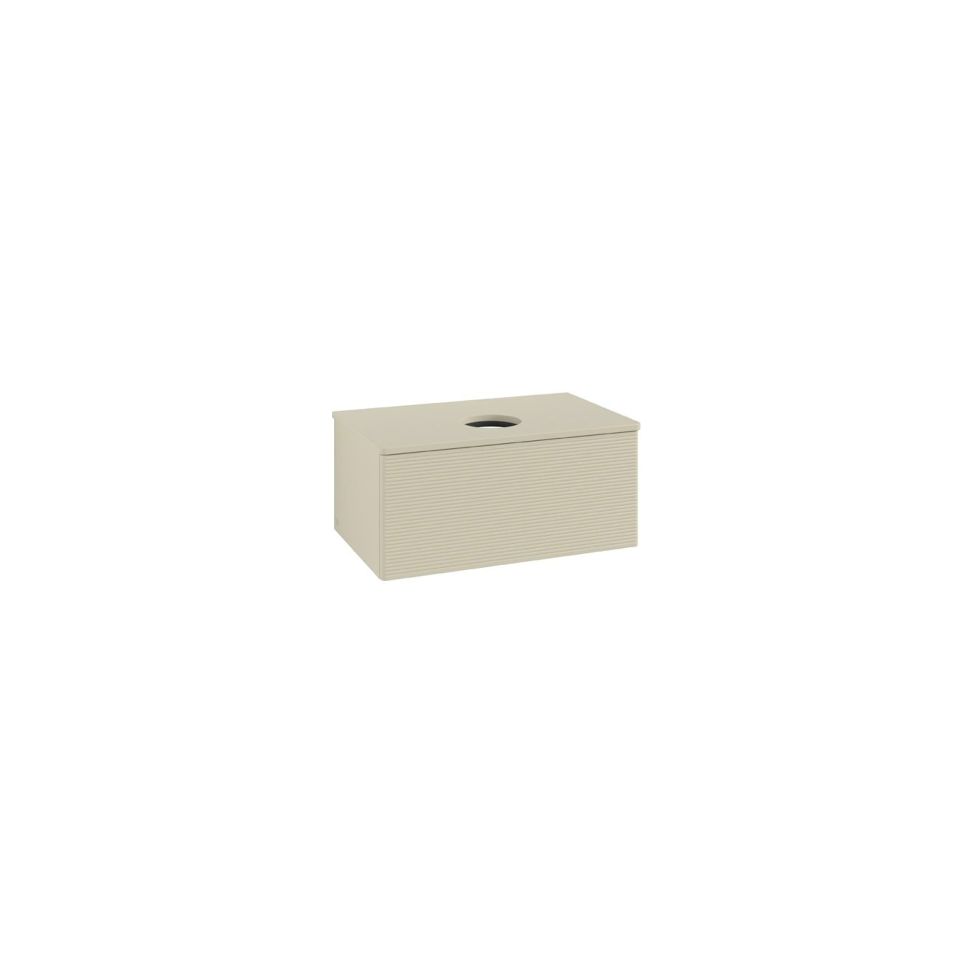 V&B Waschtischunterschrank mit Frontstruktur Antao 80x36x50cm, WBP-farbe Lac, si Gr m Lac ; Villeroy & Boch