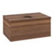V&B Waschtischunterschrank mit Frontstruktur Antao 80x36x50cm, WBP-farbe w. wal, w. walnut-1