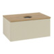V&B Waschtischunterschrank mit Frontstruktur Antao 80x36x50cm, WBP hon. Oa, si Gr m Lac-3
