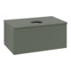 V&B Waschtischunterschrank mit Frontstruktur Antao 80x36x50cm, WBP Lac, lea gre. m Lac