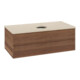 V&B Waschtischunterschrank mit Frontstruktur -Beleuchtung Antao 100x36x50cm, HL, WBP botti., w. wal-3