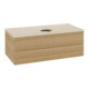 V&B Waschtischunterschrank mit Frontstruktur -Beleuchtung Antao 100x36x50cm, WBP-farbe botti., honey oak-1