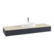 V&B Waschtischunterschrank mit Frontstruktur -Beleuchtung Antao 160x50cm, HL, WBP botti., md bl. m Lac-3