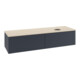 V&B Waschtischunterschrank mit Frontstruktur -Beleuchtung Antao 160x50cm, HL, WBP botti., md bl. m Lac-3