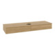 V&B Waschtischunterschrank mit Frontstruktur -Beleuchtung Antao 160x50cm, HL, WBP-farbe hon. Oa, hon. Oa-3