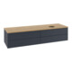 V&B Waschtischunterschrank mit Frontstruktur -Beleuchtung Antao 160x50cm, HL, WBP hon. Oa, md bl. m Lac-3