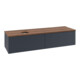 V&B Waschtischunterschrank mit Frontstruktur -Beleuchtung Antao 160x50cm, HL, WBP w. wal, md bl. m Lac-1