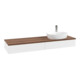 V&B Waschtischunterschrank mit Frontstruktur -Beleuchtung Antao 160x50cm, HL, WBP w. wal, wh. m Lac-1
