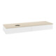 V&B Waschtischunterschrank mit Frontstruktur -Beleuchtung Antao 160x50cm, WBP-farbe botti., wh. m Lac-3