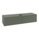 V&B Waschtischunterschrank mit Frontstruktur -Beleuchtung Antao 160x50cm, WBP-farbe Lac, lea gre. m Lac-3