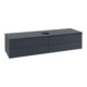 V&B Waschtischunterschrank mit Frontstruktur -Beleuchtung Antao 160x50cm, WBP-farbe Lac, md bl. m Lac-1