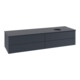V&B Waschtischunterschrank mit Frontstruktur -Beleuchtung Antao 160x50cm, WBP-farbe Lac, md bl. m Lac-3