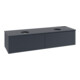 V&B Waschtischunterschrank mit Frontstruktur -Beleuchtung Antao 160x50cm, WBP-farbe Lac, md bl. m Lac-3