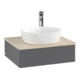 V&B Waschtischunterschrank mit Frontstruktur -Beleuchtung Antao 60x19x50cm, HL, WBP botti., A m Lac-3