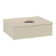 V&B Waschtischunterschrank mit Frontstruktur -Beleuchtung Antao 60x19x50cm, HL, WBP botti., si Gr m Lac-1