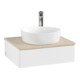 V&B Waschtischunterschrank mit Frontstruktur -Beleuchtung Antao 60x19x50cm, HL, WBP botti., wh. m Lac-4