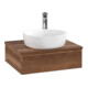 V&B Waschtischunterschrank mit Frontstruktur -Beleuchtung Antao 60x19x50cm, HL, WBP-farbe w. wal, w. wal-4