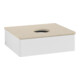 V&B Waschtischunterschrank mit Frontstruktur -Beleuchtung Antao 60x19x50cm, WBP botti., glo wh. Lac-4