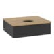 V&B Waschtischunterschrank mit Frontstruktur -Beleuchtung Antao 60x19x50cm, WBP-farbe hon. Oa, bla m Lac-4