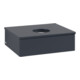 V&B Waschtischunterschrank mit Frontstruktur -Beleuchtung Antao 60x19x50cm, WBP-farbe Lac, md bl. m Lac-3