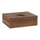 V&B Waschtischunterschrank mit Frontstruktur -Beleuchtung Antao 60x19x50cm, WBP-farbe w. wal, w. walnut-1