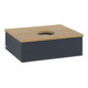 V&B Waschtischunterschrank mit Frontstruktur -Beleuchtung Antao 60x19x50cm, WBP hon. Oa, md bl. m Lac-3