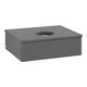 V&B Waschtischunterschrank mit Frontstruktur -Beleuchtung Antao 60x19x50cm, WBP Lac, Anthrac. m Lac-1