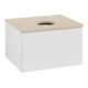 V&B Waschtischunterschrank mit Frontstruktur -Beleuchtung Antao 60x36x50cm, HL, WBP botti., glo wh. Lac-4