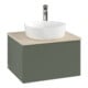 V&B Waschtischunterschrank mit Frontstruktur -Beleuchtung Antao 60x36x50cm, HL, WBP botti., le g. m Lac-1