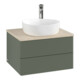 V&B Waschtischunterschrank mit Frontstruktur -Beleuchtung Antao 60x36x50cm, HL, WBP botti., le g. m Lac-3