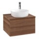 V&B Waschtischunterschrank mit Frontstruktur -Beleuchtung Antao 60x36x50cm, HL, WBP-farbe w. wal, w. wal-3