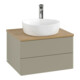 V&B Waschtischunterschrank mit Frontstruktur -Beleuchtung Antao 60x36x50cm, HL, WBP hon. Oa, st Gr m Lac-3