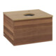 V&B Waschtischunterschrank mit Frontstruktur -Beleuchtung Antao 60x36x50cm, HL, WBP hon. Oa, w. wal-1