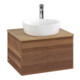 V&B Waschtischunterschrank mit Frontstruktur -Beleuchtung Antao 60x36x50cm, HL, WBP hon. Oa, w. wal-3