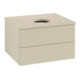 V&B Waschtischunterschrank mit Frontstruktur -Beleuchtung Antao 60x36x50cm, WBP botti., si Gr m Lac-1