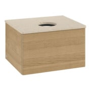 V&B Waschtischunterschrank mit Frontstruktur -Beleuchtung Antao 60x36x50cm, WBP-farbe botti., honey oak-4