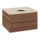 V&B Waschtischunterschrank mit Frontstruktur -Beleuchtung Antao 60x36x50cm, WBP-farbe botti., w. walnut-3