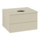 V&B Waschtischunterschrank mit Frontstruktur -Beleuchtung Antao 60x36x50cm, WBP-farbe Lac, si Gr m Lac-4