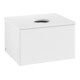 V&B Waschtischunterschrank mit Frontstruktur -Beleuchtung Antao 60x36x50cm, WBP-farbe Lac, wh. m lacquer-1