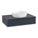 V&B Waschtischunterschrank mit Frontstruktur -Beleuchtung Antao 80x19x50cm, WBP-farbe Lac, md bl. m Lac-1
