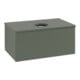 V&B Waschtischunterschrank mit Frontstruktur -Beleuchtung Antao 80x36x50cm, WBP Lac, lea gre. m Lac-3