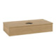 V&B Waschtischunterschrank mit Frontstruktur, mit Beleuchtung Antao 100x19x50cm, WBP-farbe hon. Oa, hon. oak