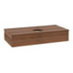 V&B Waschtischunterschrank mit Frontstruktur, mit Beleuchtung Antao 100x19x50cm, WBP-farbe w. wal, w. walnut-1