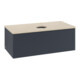 V&B Waschtischunterschrank mit Frontstruktur, mit Beleuchtung Antao 100x36x50cm, HL, WBP botti., md b m Lac-1